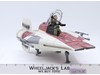 A-Wing Fighter W/Pilot Complete Star Wars POTF 1997 Hasbro Action Figure Vehicle