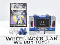 Soundwave ~ 100% Complete 1985 Hasbro G1 Transformers Action Figure W MANUAL