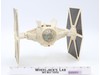 Imperial Tie Fighter WHITE 100% Complete Star Wars 1978 Vintage Kenner Vehicle