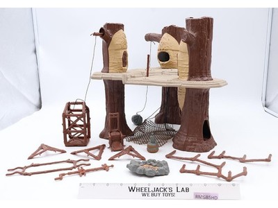 Endor Ewok Village 100% Complete Star Wars ROTJ 1983 Kenner Vintage Playset