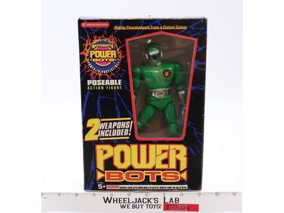 Kelly Green Ranger Power Bots Masterbotix 1994 Trendmasters Figures NEW SEALED