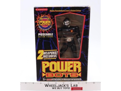 Black Jack Black Ranger Power Bots Masterbotix 1994 Trendmasters NEW SEALED