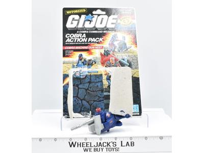 Machine Gun Nest W/Cardback Motorized Action Pack 1988 Vintage GI Joe Cobra ARAH