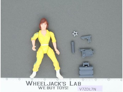 April O'Neil 100% Complete Teenage Mutant Ninja Turtles TMNT 1988 Vintage Action