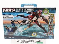 Battleship Alien Strike 277 Pieces Kre-O 4 Figs #38955 Hasbro 2012 NEW SEALED
