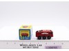 Fire Crash Tender No. 63 Original Box Lesney Matchbox 1965 Made In England