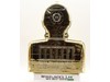GOLD C-3PO Action Figure Storage Case Star Wars 1983 Kenner Vintage