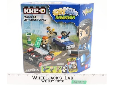 City Street Chase 95 Pcs Kre-O A4913 Cityville Invasion 2013 Hasbro NEW SEALED