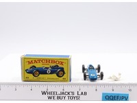 B.R.M. Racing Car No. 52 Lesney Matchbox Series 1960's Made In England Original