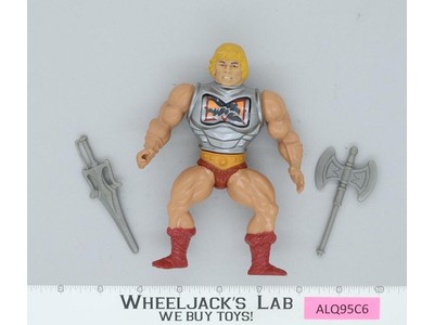 Battle Armor He-Man 100% Complete Masters of the Universe MOTU 1984 Mattel