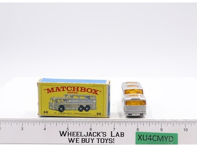 Greyhound Coach No. 66 Lesney Matchbox Series 1960's Made In England