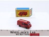 Land Rover Fire Truck No. 57 Original Box Lesney Matchbox 1960's Made In England