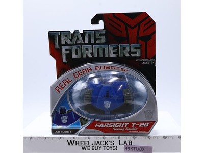 Farsight T-20 Transformers Real Gear Robots 2007 Hasbro NEW SEALED