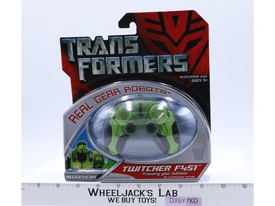 Twitcher F451 Transformers Real Gear Robots 2007 Hasbro NEW SEALED