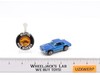 Mercedes Benz 280SL Blue 1969 Redline Hot Wheels Mattel Vintage RL w/ Button