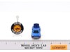 Mercedes Benz 280SL Blue 1969 Redline Hot Wheels Mattel Vintage RL w/ Button