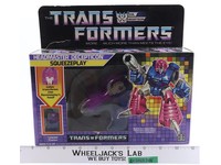 Squeezeplay Headmasters Complete W/Box/ Insert G1 Transformers NM UNUSED STICERS