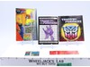 Squeezeplay Headmasters Complete W/Box/ Insert G1 Transformers NM UNUSED STICERS