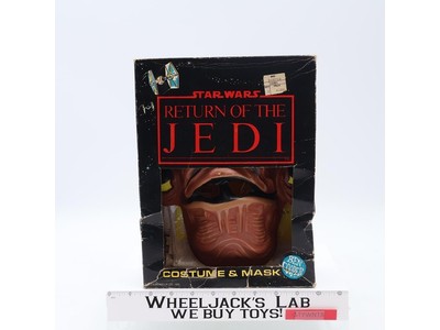 Admiral Ackbar Costume (MISP) & Mask Star Wars Return of Jedi 1983 Ben Cooper MD