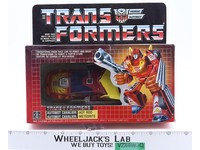 Hot Rod Meteorite COMPLETE W/BOX & INSERT 1986 G1 Transformers Canadian