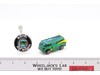 Volkswagen Beach Bomb w/Boards & Button Green 1969 Hot Wheels Mattel Vtg Redline
