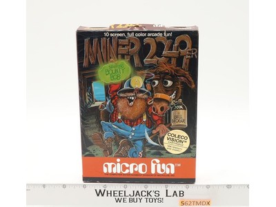 Miner 2049er Coleco Vision Atari 2600 Micro Fun Vintage Game Cartridge