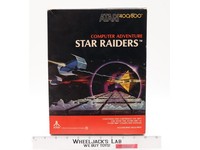 Star Raiders Computer Program ATARI 400/800 1980 Vintage Game Cartridge