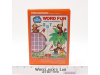 Word Fun W/ Box + Manual Intellivision 1980 Mattel Vintage Game Cartridge