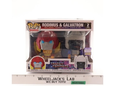 Rodimus & Galvatron 2-Pack Transformers Funko Pop! Vinyl Figure NEW