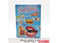 Fast Food W/ Box + Manual ATARI 2600 1982 Telesys Vintage Game Cartridge