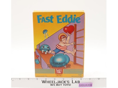 Fast Eddie W/ Box ATARI 2600 20th Century Fox Vintage Game Cartridge