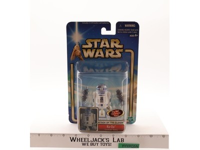 R2-D2 Star Wars Attack of the Clones 2002 Hasbro Action Figure NEW MOSC SEALED