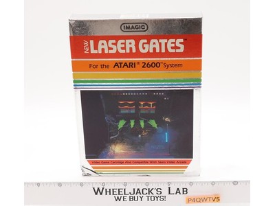 Laser Gates W/ Box + Manual ATARI 2600 1983 Imagic Vintage Game Cartridge