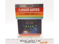 Laser Gates W/ Box + Manual ATARI 2600 1983 Imagic Vintage Game Cartridge