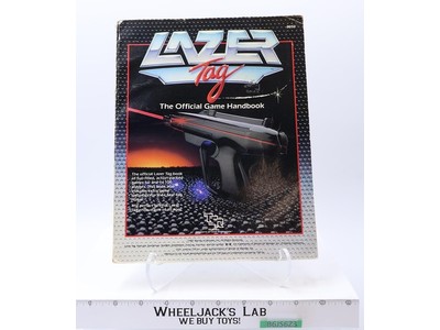 Lazer Tag Official Game Handbook Worlds of Wonder 1987 TSR Vintage Book