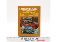 Canyon Bomber W/ Box + Manual ATARI 2600 1978 Vintage Game Cartridge