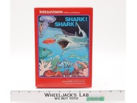 Shark! Shark! W/ Box + Manual Intellivision 1982 Vintage Game Cartridge