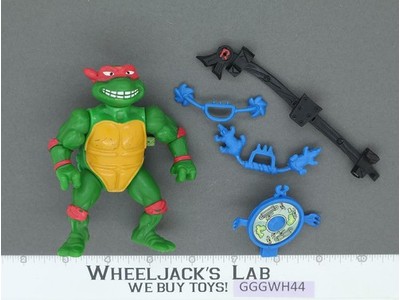 Breakfightin' Raphael Wacky Action 100% Complete 1989 TMNT Vintage Playmates