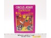 Circus ATARI W/ Box + Manual ATARI 2600 1986 Game Cartridge