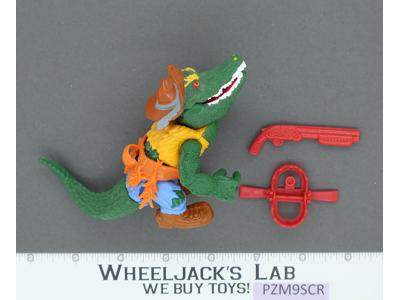 Leatherhead 100% Complete Teenage Mutant Ninja Turtles TMNT Playmates 1989