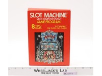 Slot Machine W/ Box + Manual ATARI 2600 1978 Vintage Game Cartridge