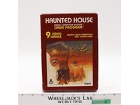 Haunted House W/ Box + Manual ATARI 2600 1981 Game Cartridge
