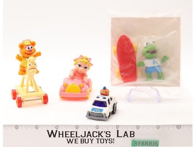 Lot of 4 McDonalds Happy Meal Toys Muppet Babies Plus 1980's Action Figures
