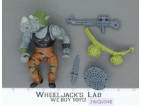 Rocksteady HARD HEAD 100% Complete Teenage Mutant Ninja Turtles 1988 Playmates