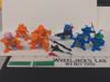 Army Ants Lot of 8 Orange Blue 1987 Hasbro Vintage Action Figures