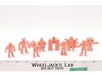 MUSCLE Men Lot Of 9 W/ Sunshine M.U.S.C.L.E. Mattel 1985 Vintage Action Figures