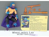 Shredder HARD HEAD 100% Complete TMNT Teenage Mutant Ninja Turtle 1988 Playmates