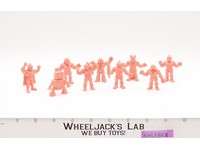 Lot of 9 Muscle Men M.U.S.C.L.E. Mattel 1985 Vintage Action Figures
