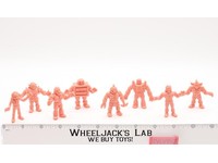 M.U.S.C.L.E. Lot Of 8 MUSCLE Men Mattel 1985 Vintage Action Figures