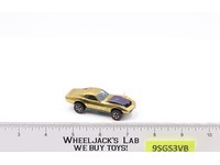 Custom Corvette Gold w/ Purple Hood 1968 Redline Hot Wheels Mattel Vtg RL
